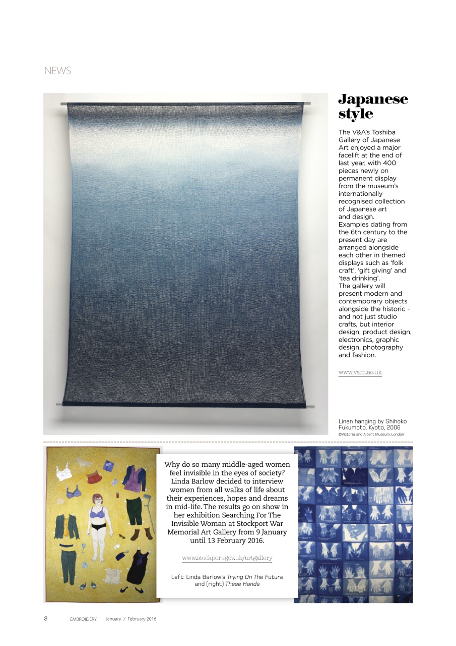 Embroidery Magazine Preview Pages