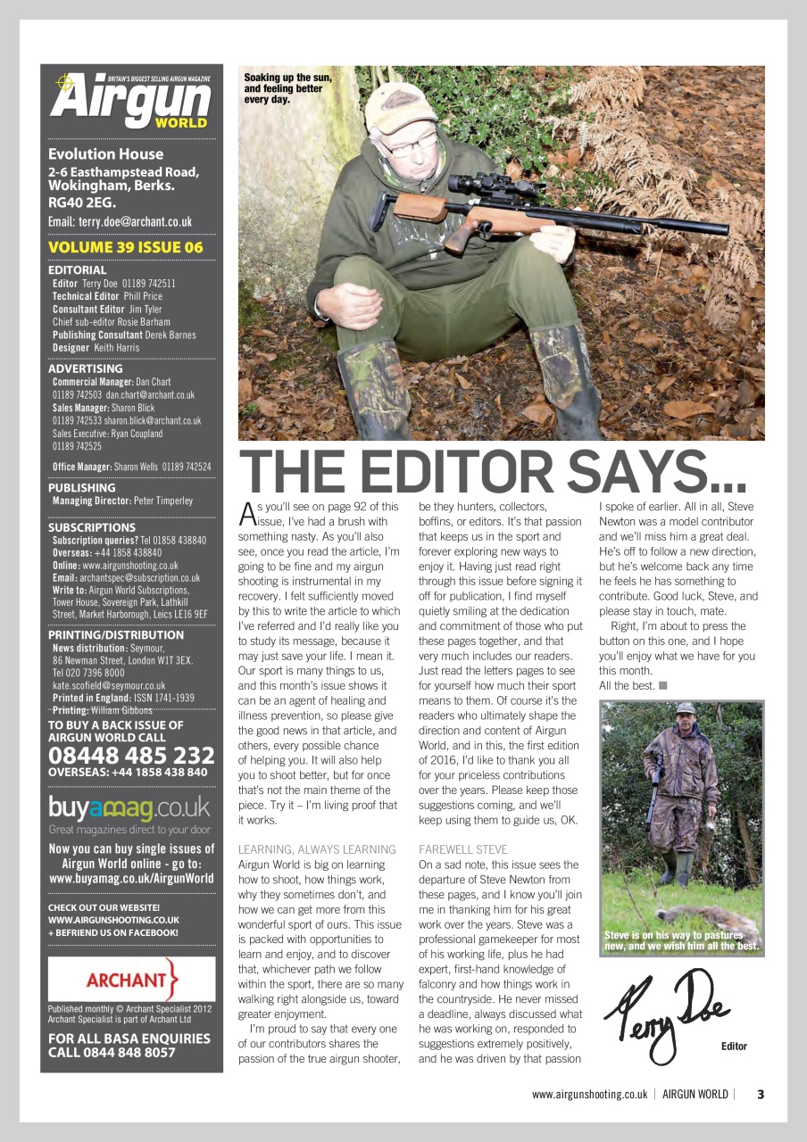 Airgun World Preview Pages