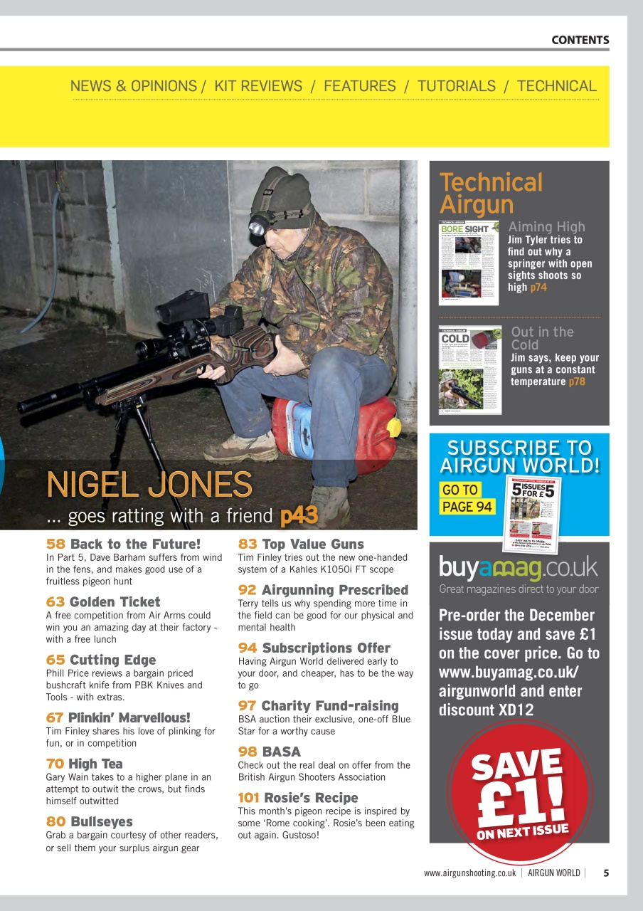 Airgun World Preview Pages