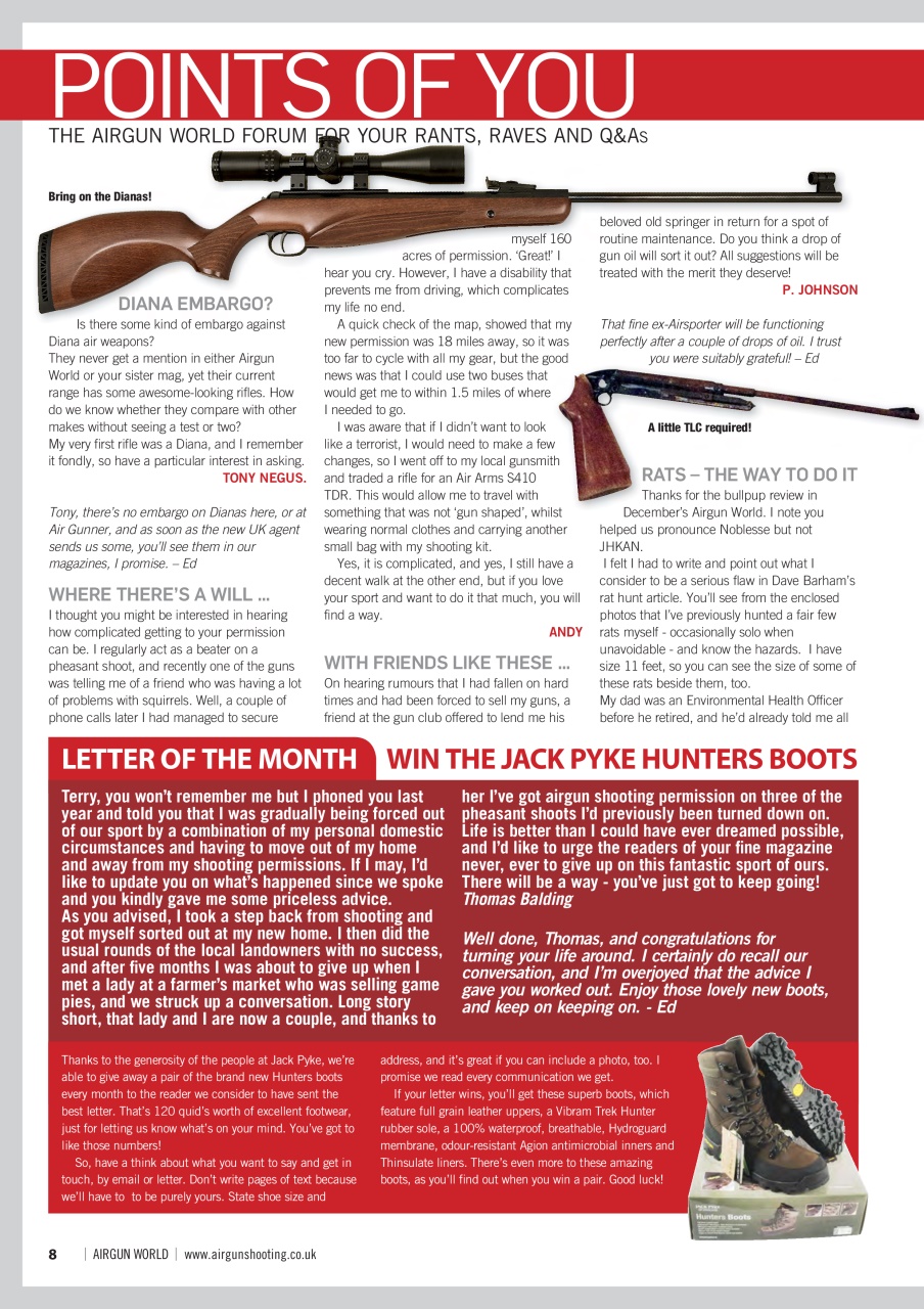 Airgun World Preview Pages