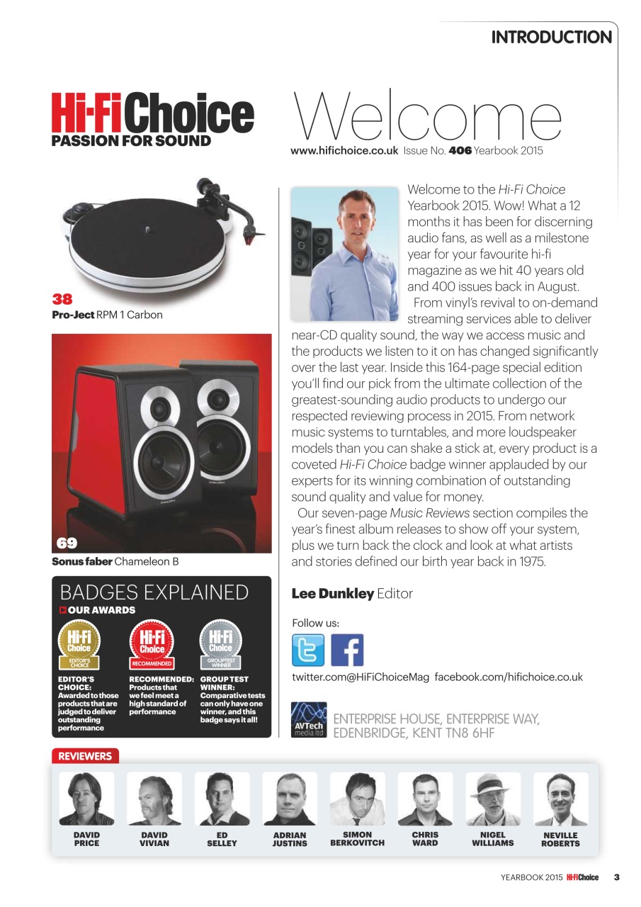 Hi-Fi Choice Preview Pages