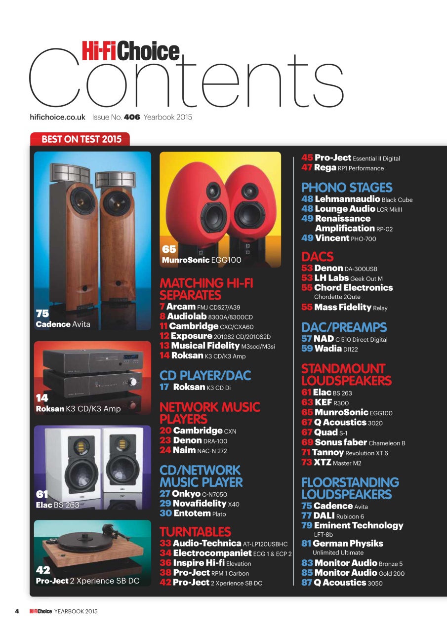 Hi-Fi Choice Preview Pages