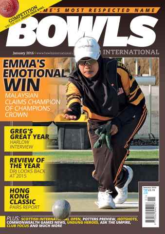 Bowls International issue January 2016