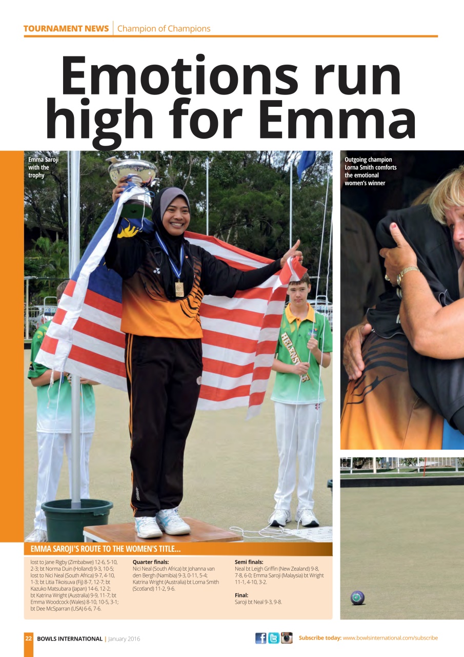 Bowls International Preview Pages