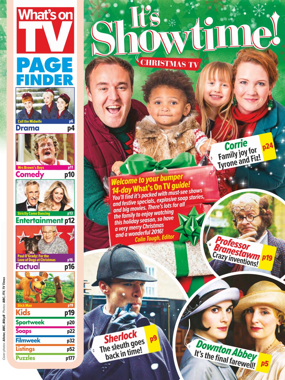 What's on TV Preview Pages