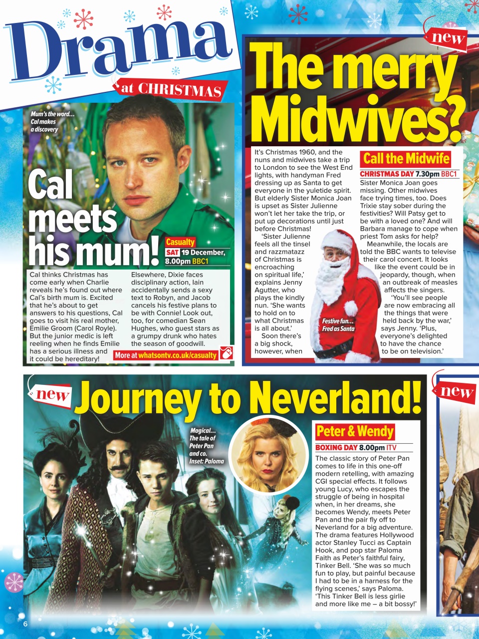 What's on TV Preview Pages