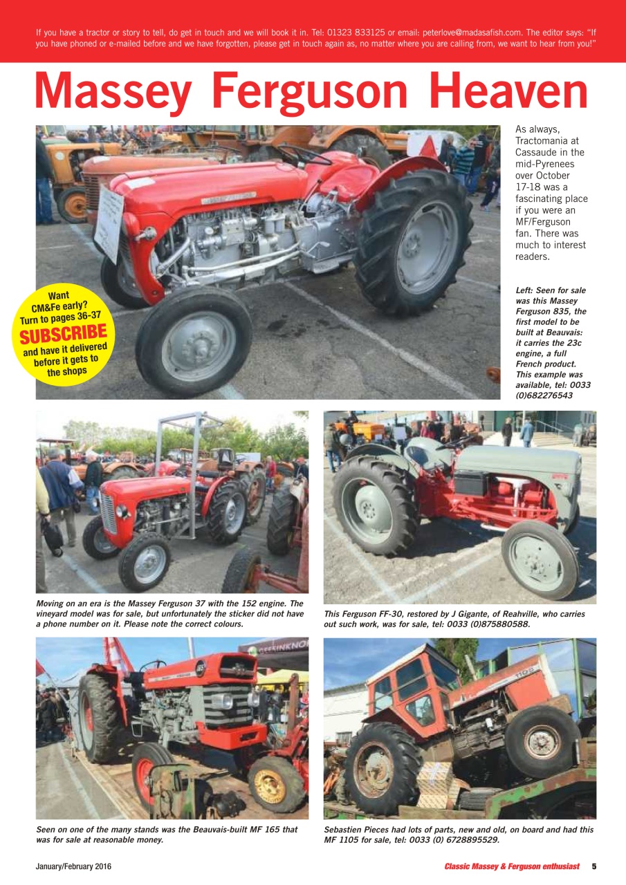 Classic Massey Preview Pages