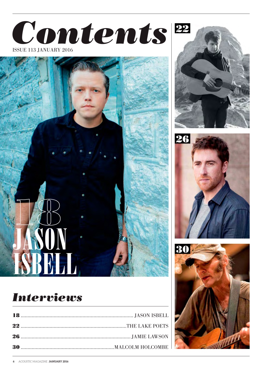 Acoustic Preview Pages