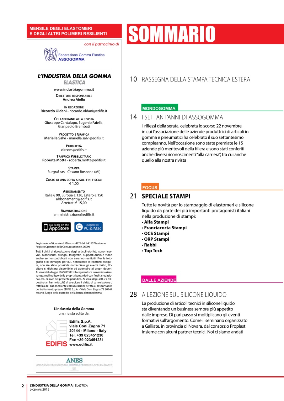 L’industria della Gomma Preview Pages