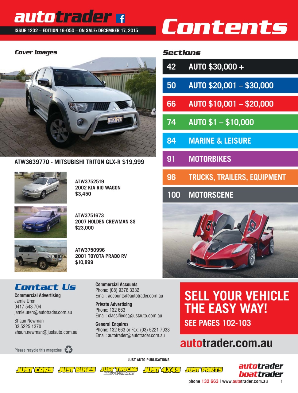 AutoTrader Preview Pages