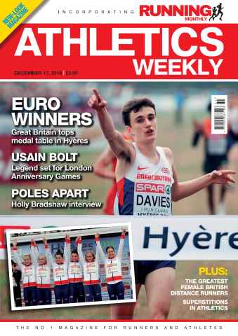 AW – Athletics Weekly Magazine issue 17 December 2015