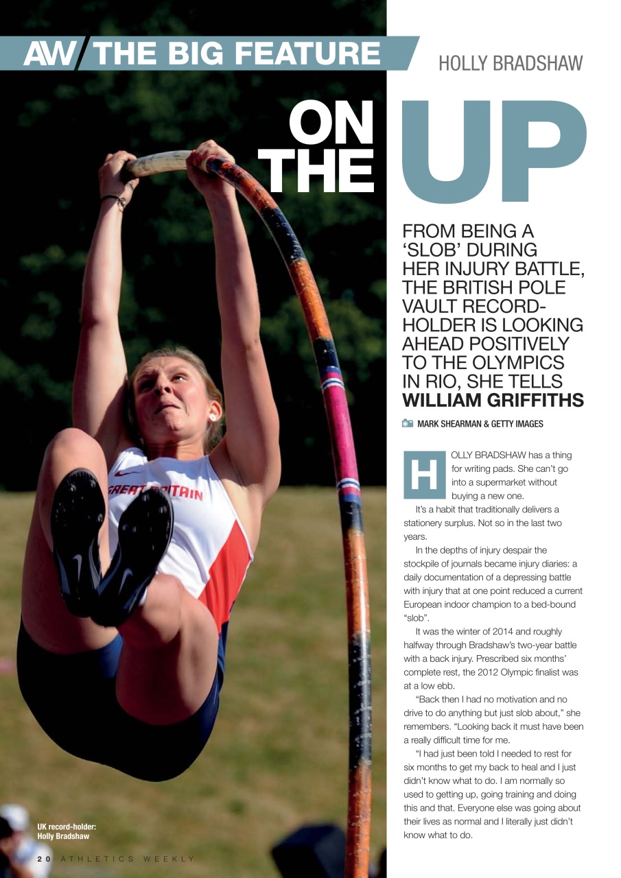 AW – Athletics Weekly Magazine Preview Pages
