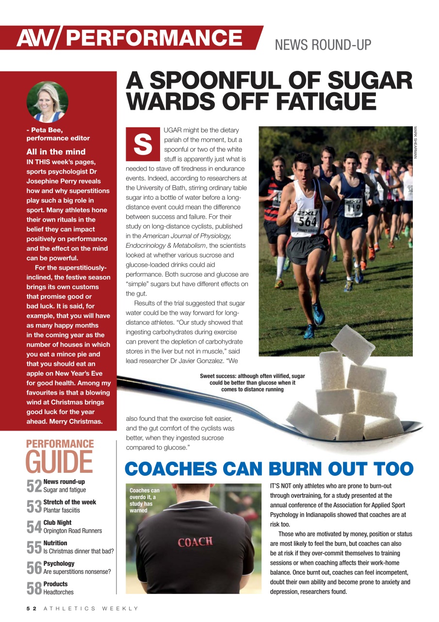 AW – Athletics Weekly Magazine Preview Pages