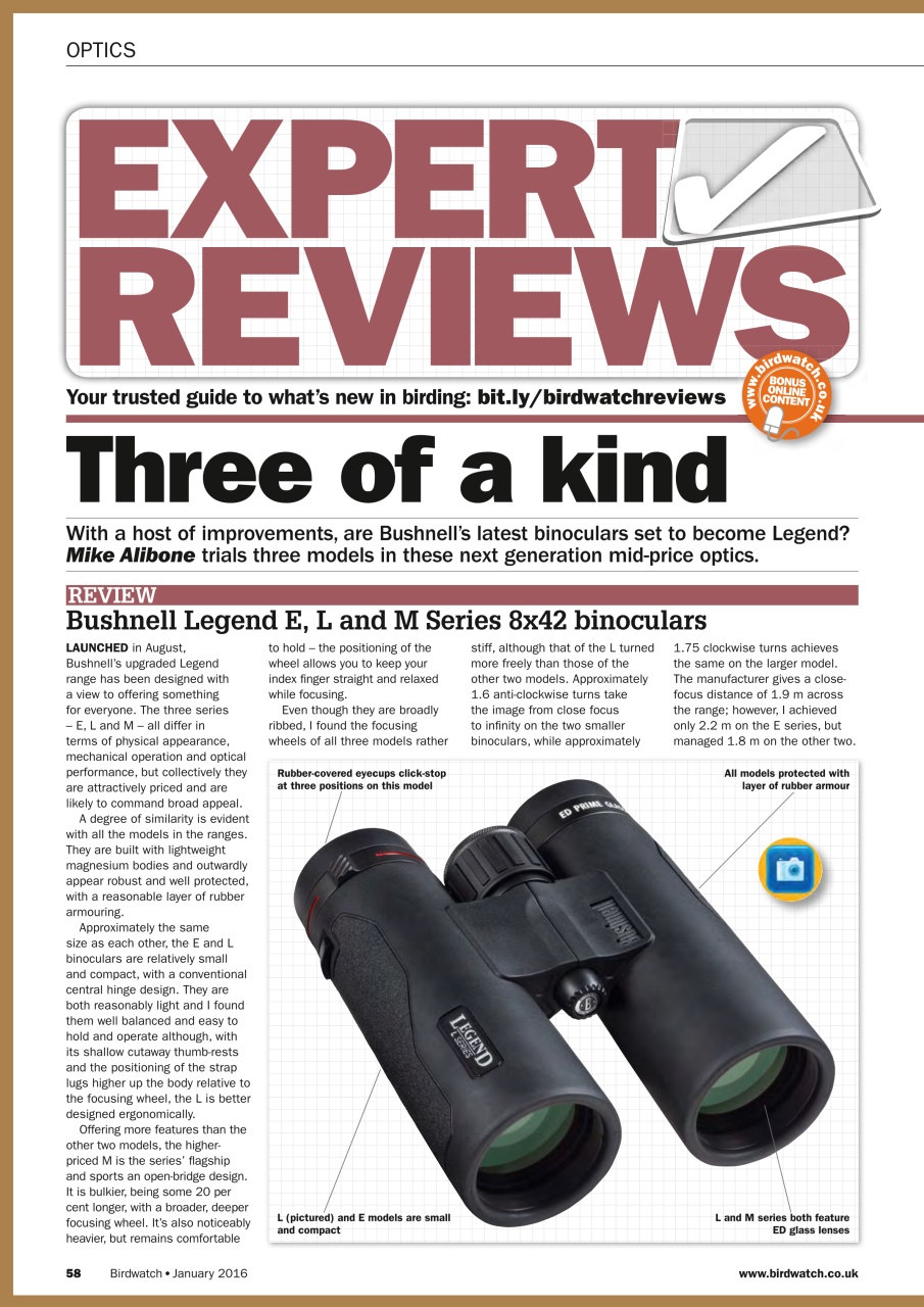 Birdwatch Magazine Preview Pages