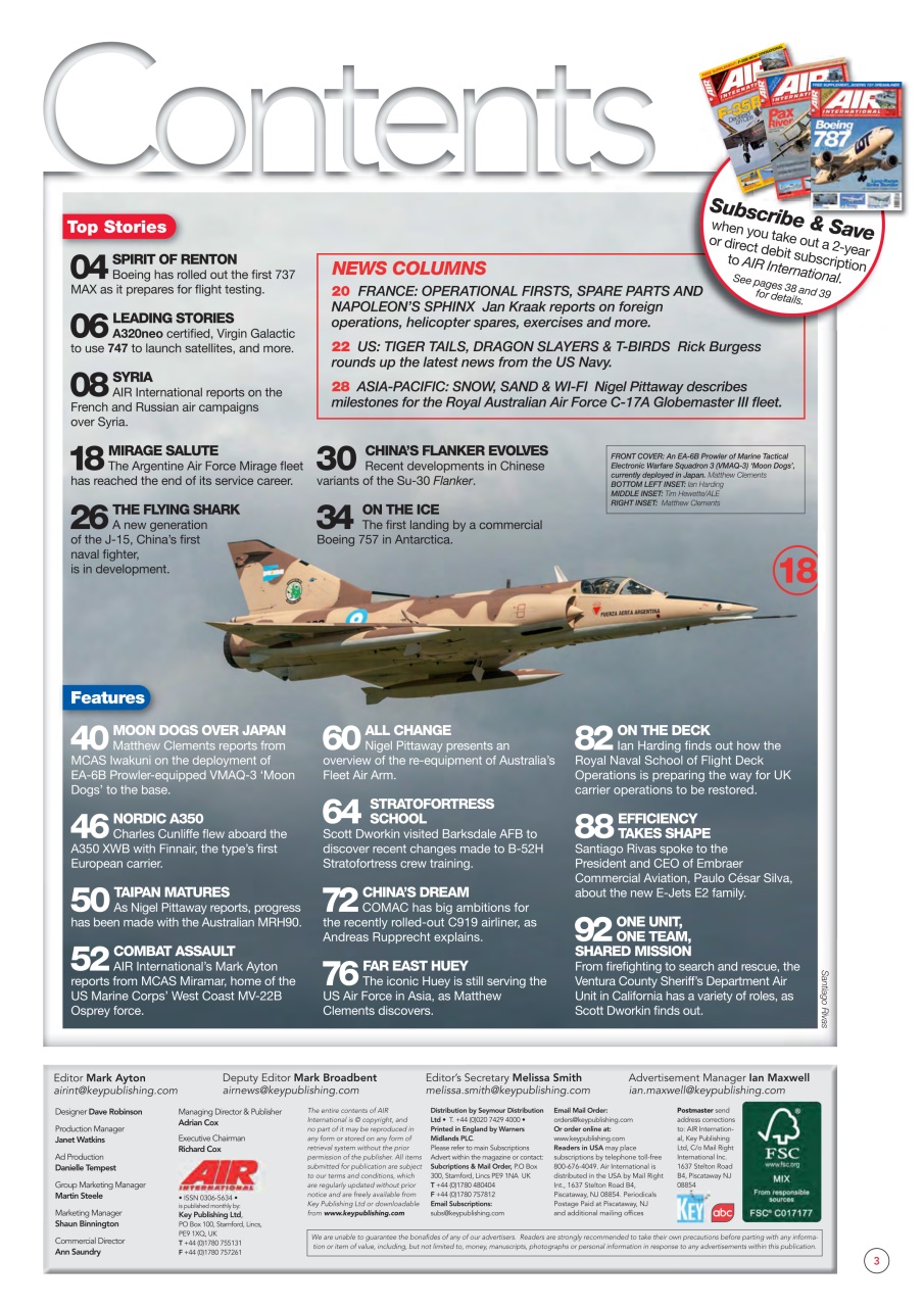 AIR International Preview Pages