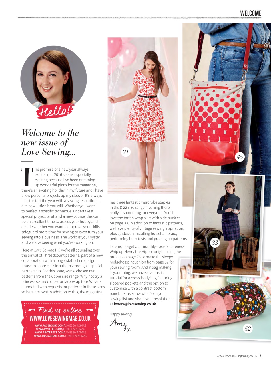 Love Sewing Preview Pages