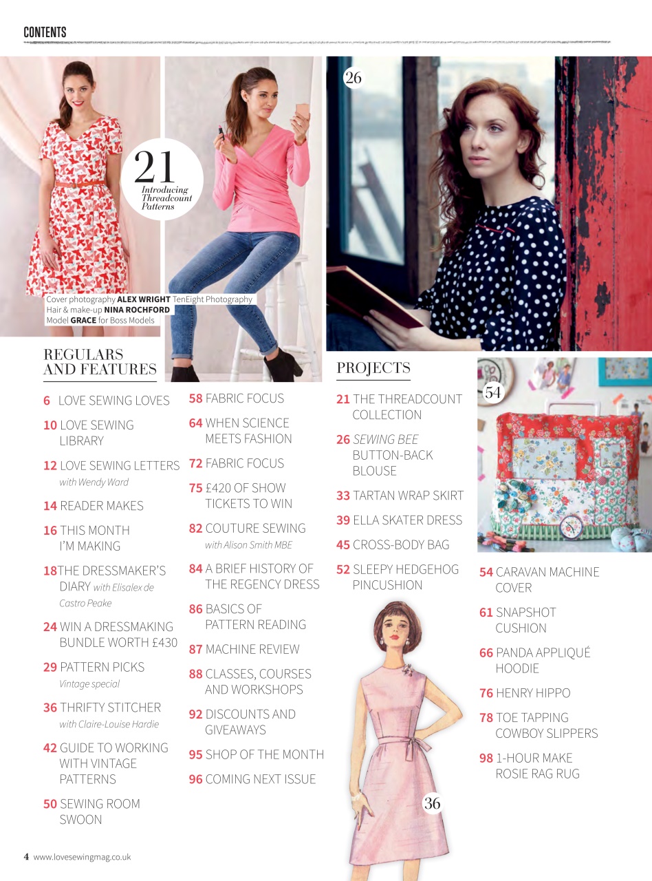 Love Sewing Preview Pages