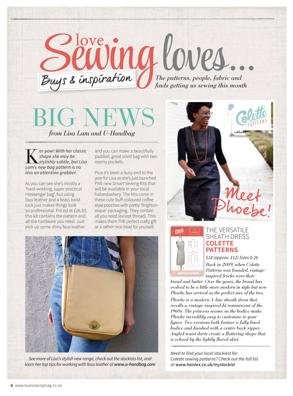 Love Sewing Preview Pages