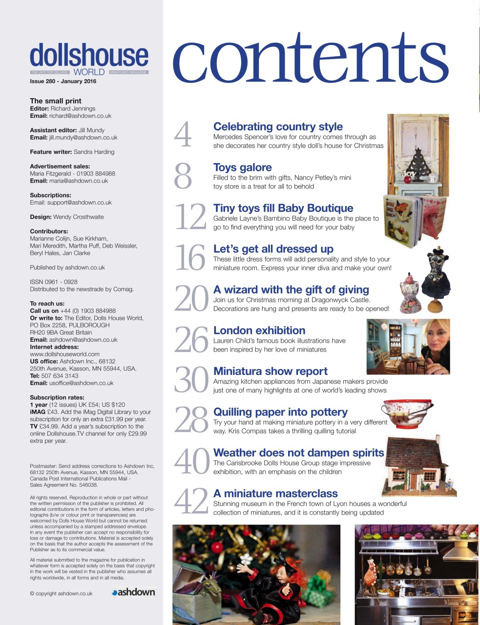 Dolls House World Preview Pages