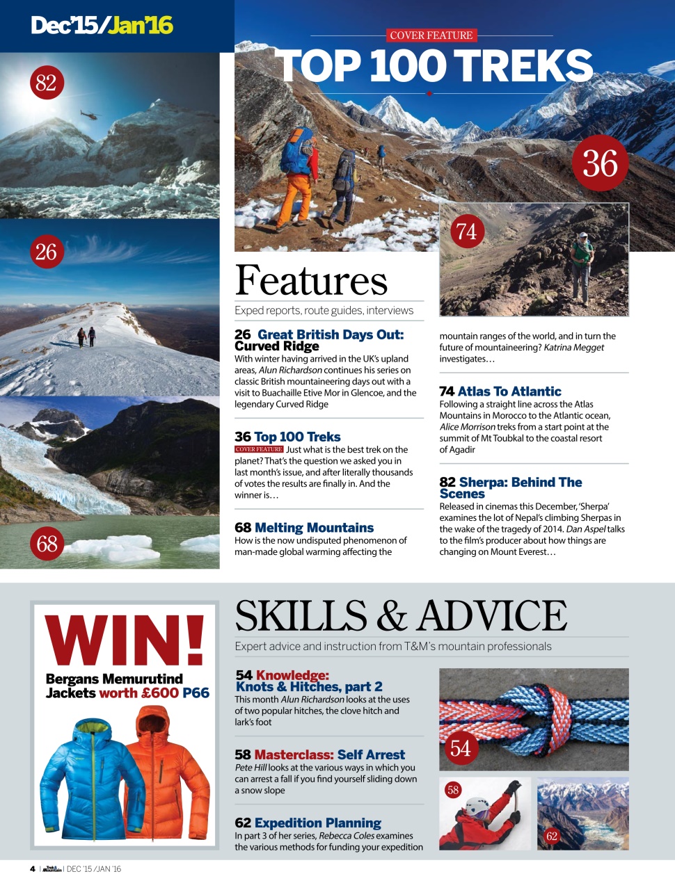 Trek & Mountain Magazine Preview Pages