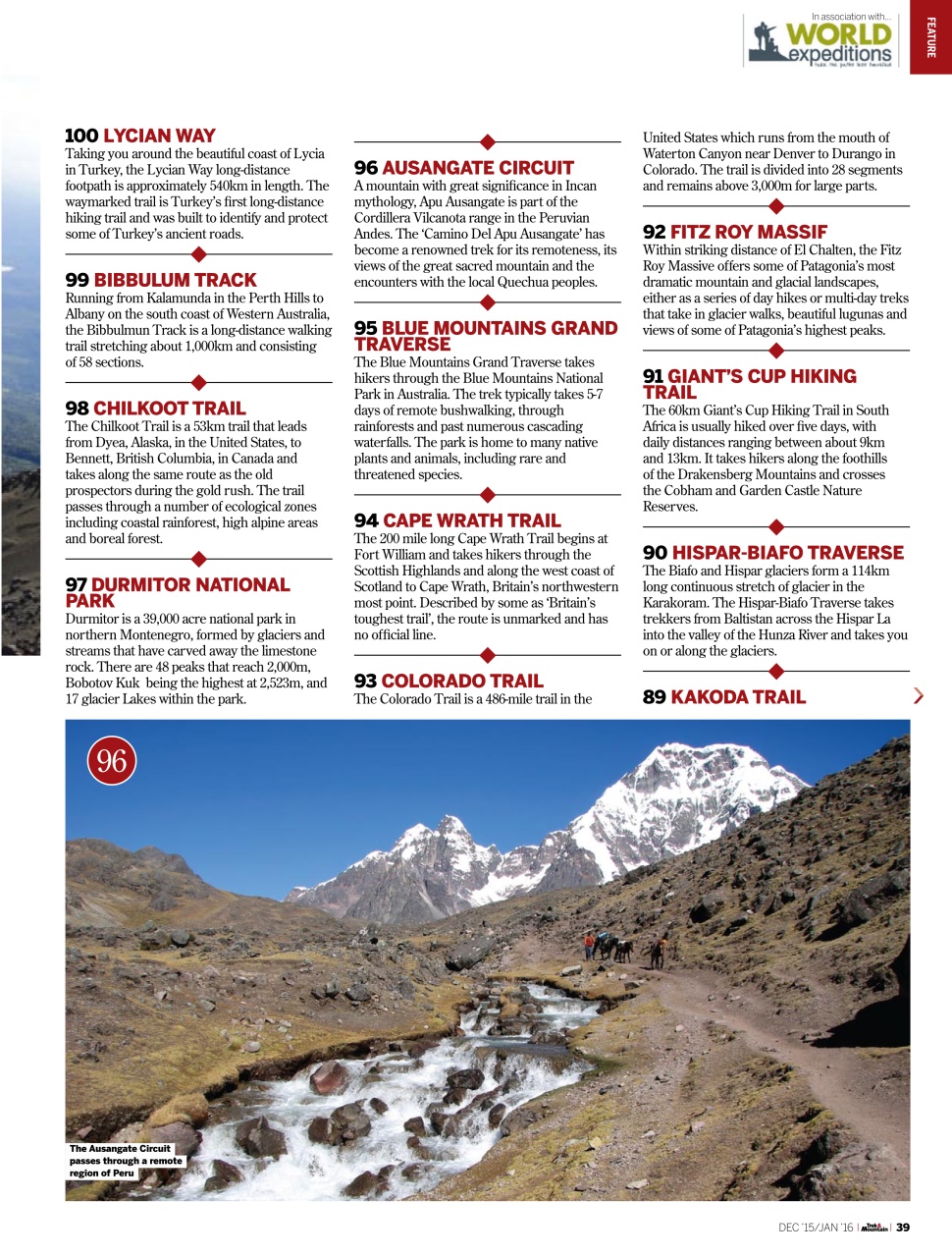 Trek & Mountain Magazine Preview Pages