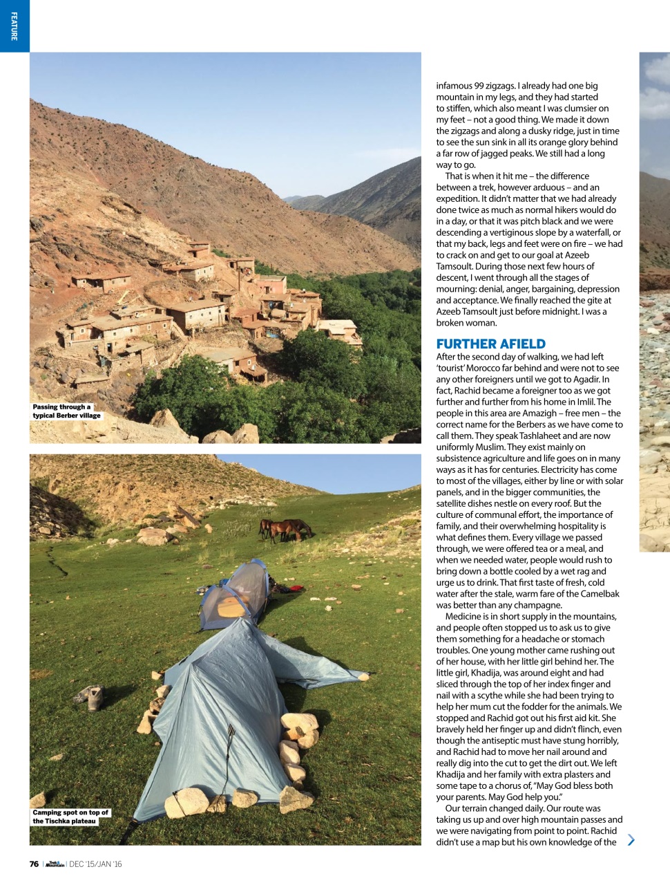 Trek & Mountain Magazine Preview Pages
