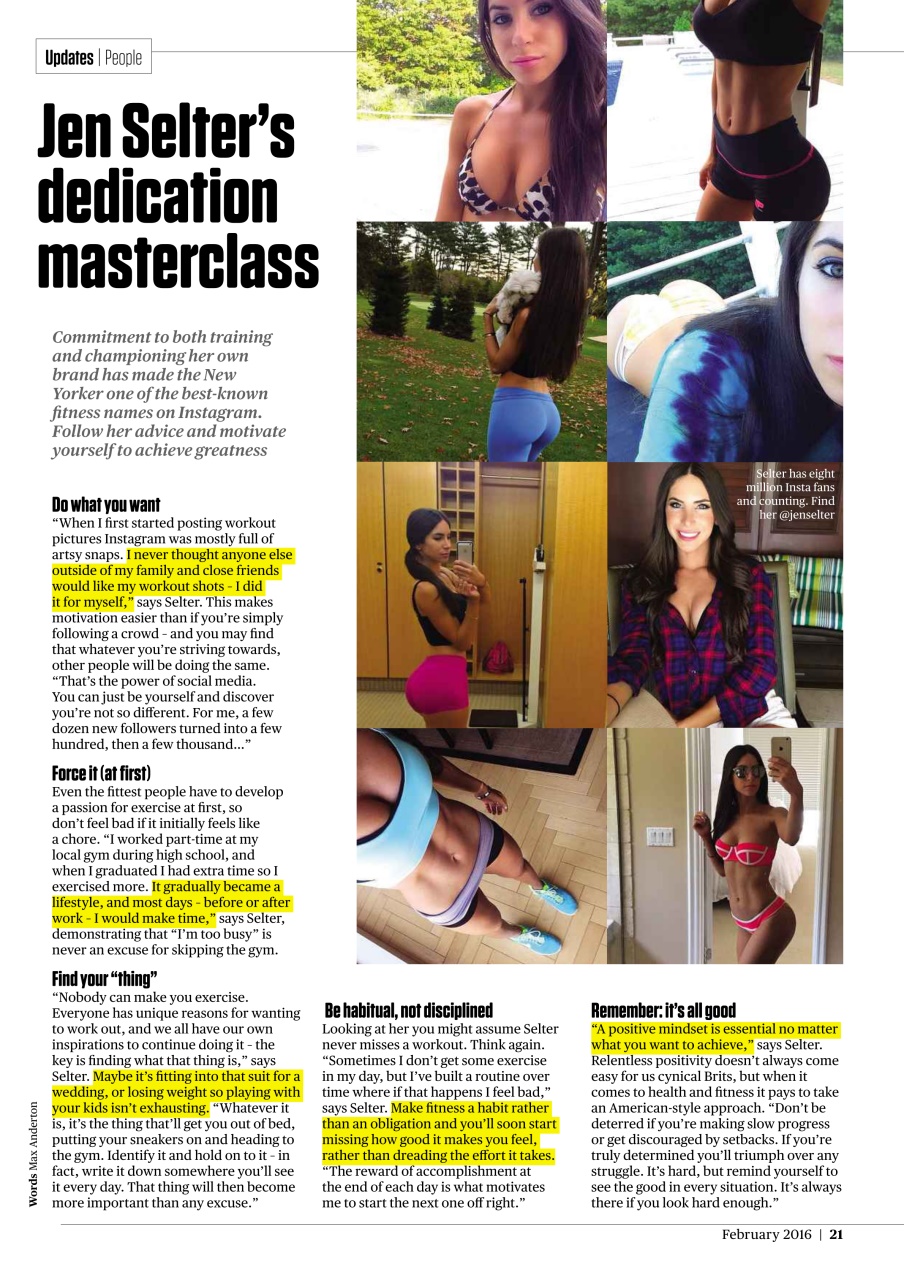 Men's Fitness Preview Pages