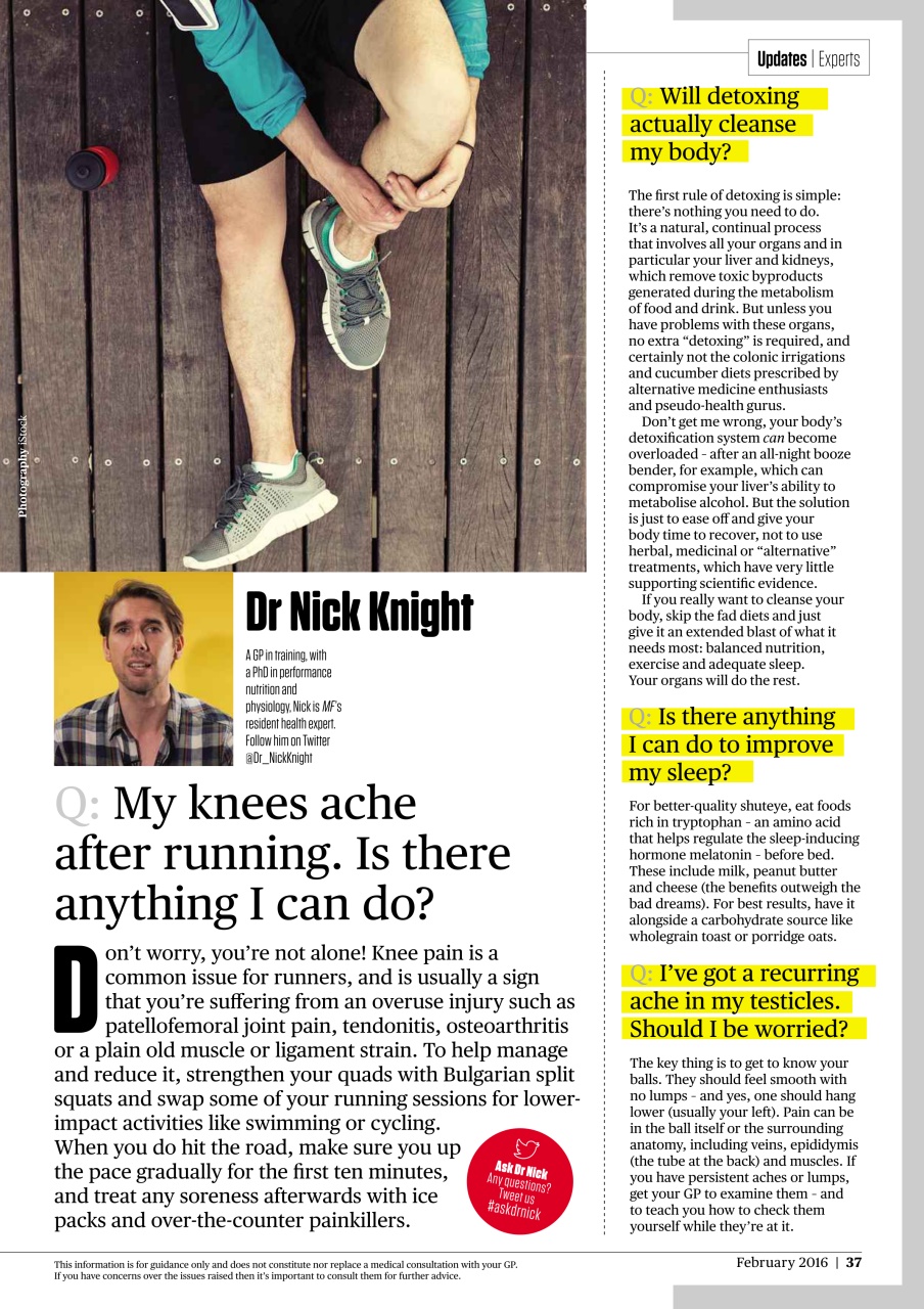 Men's Fitness Preview Pages