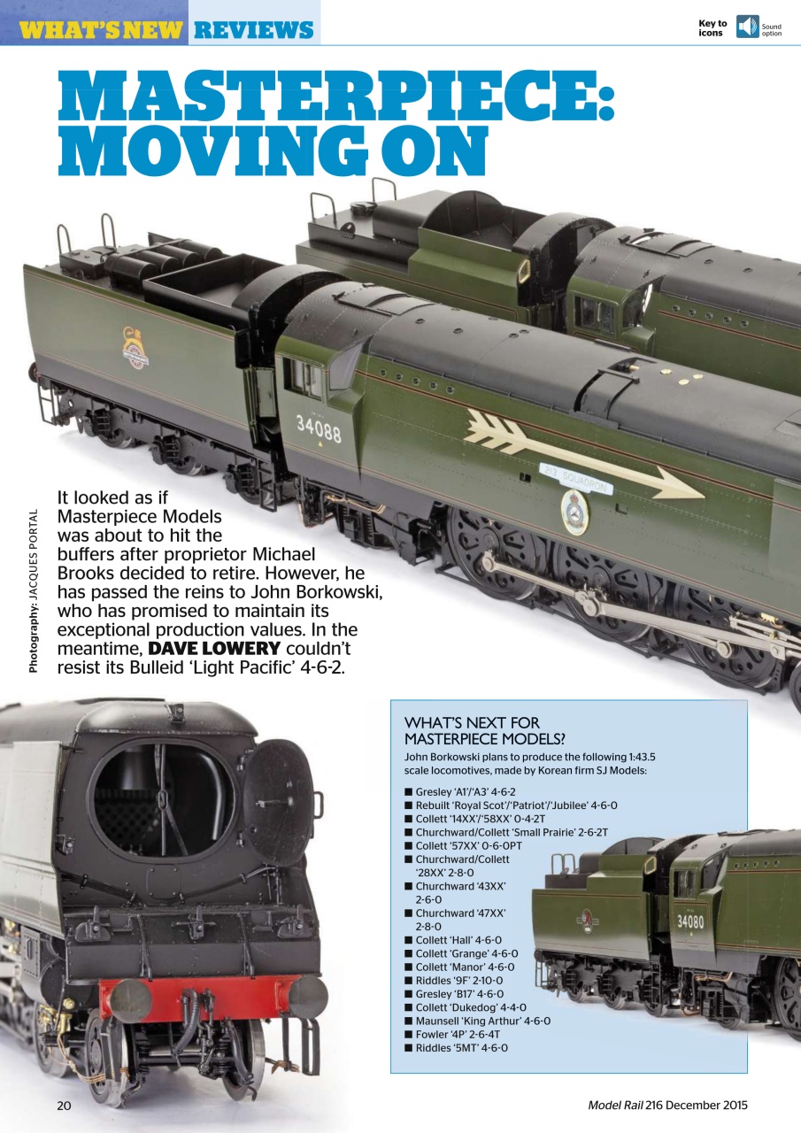 Model Rail Preview Pages