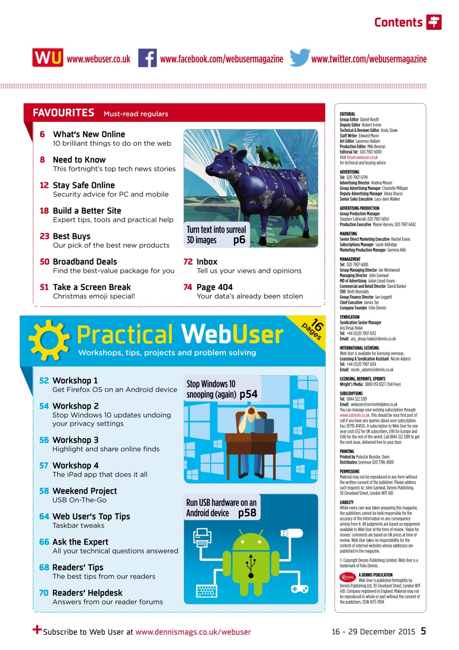 Webuser Preview Pages