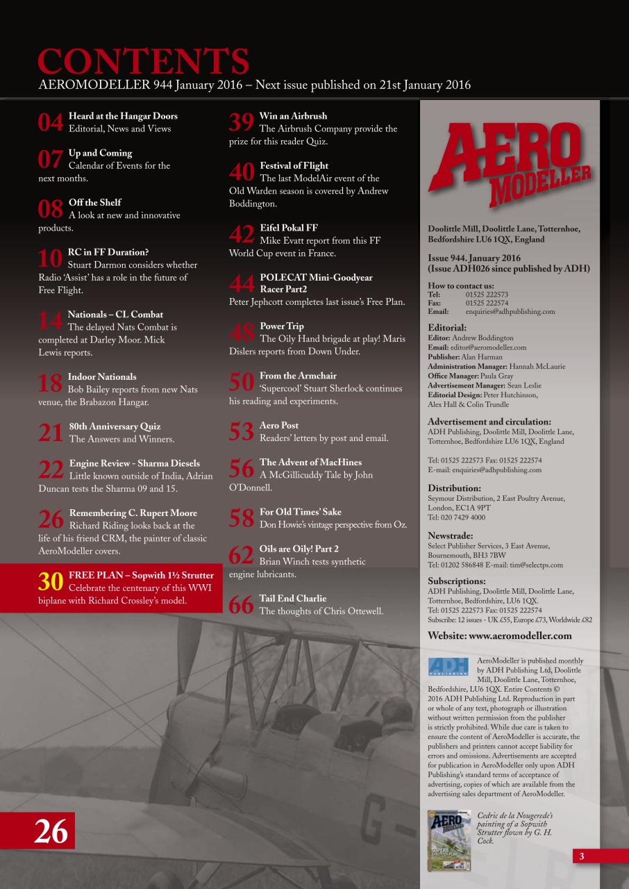 AeroModeller Preview Pages