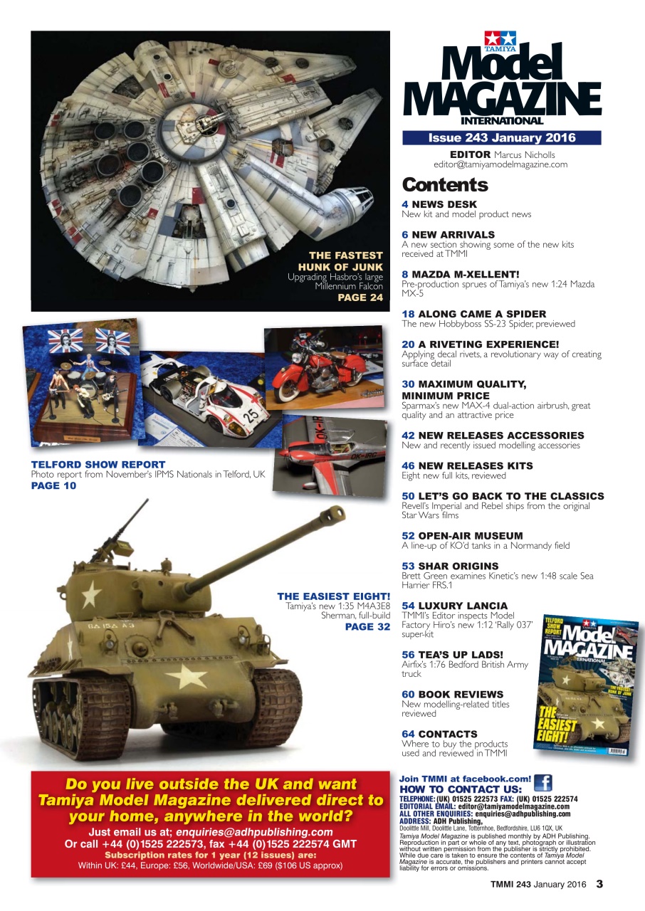 Tamiya Model Magazine Preview Pages