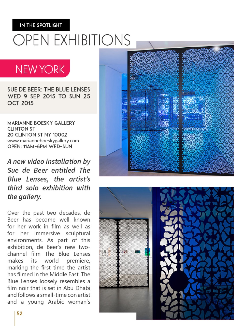 Art Market Magazine Preview Pages
