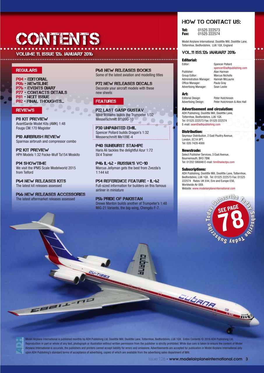 Model Airplane International Preview Pages