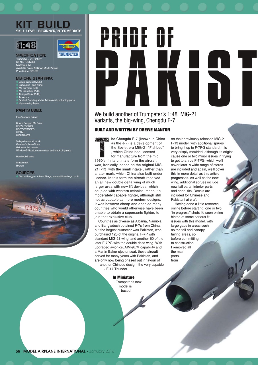 Model Airplane International Preview Pages