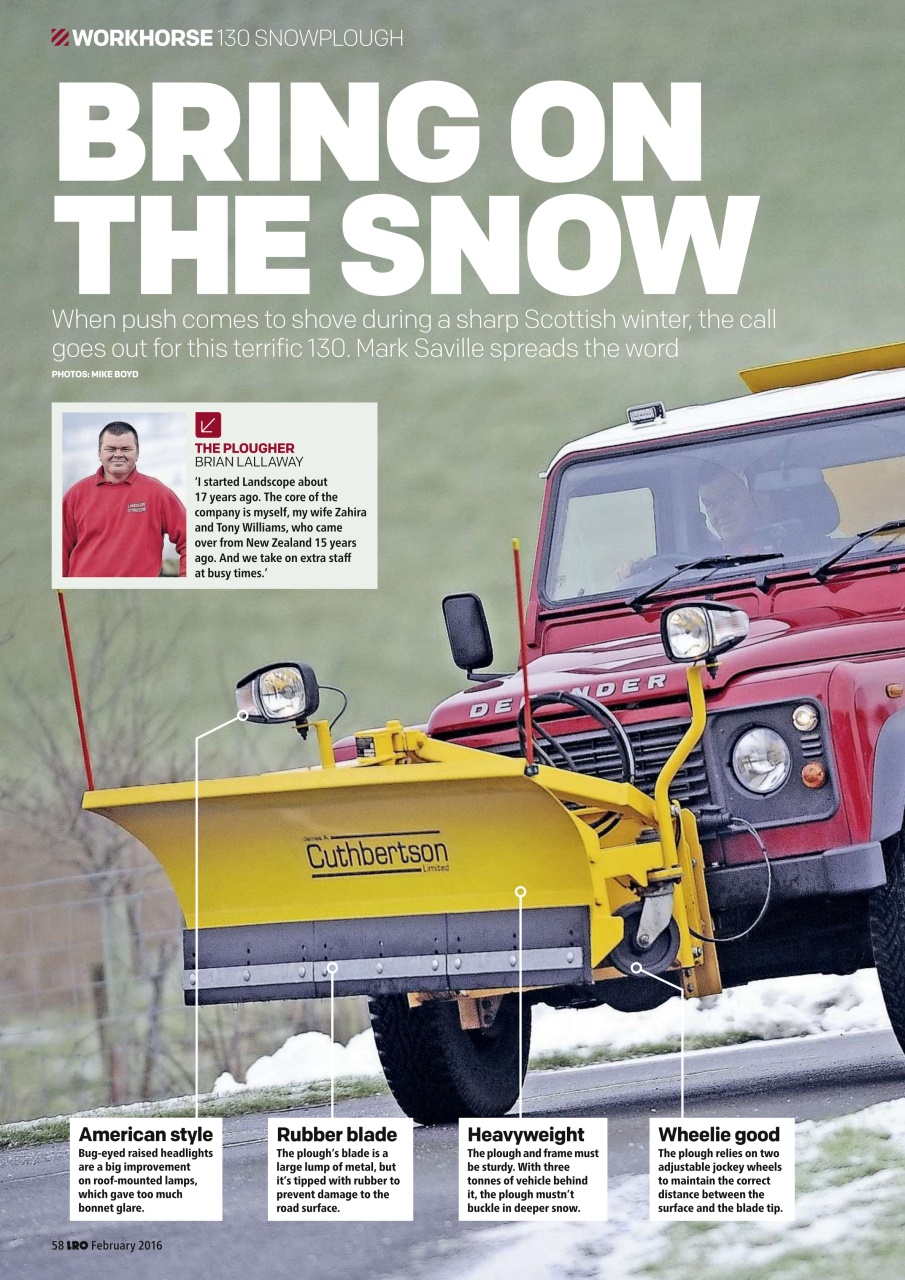 Land Rover Owner Preview Pages