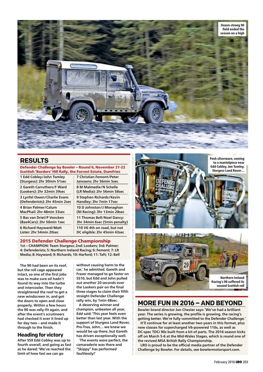 Land Rover Owner Preview Pages