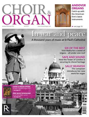 Choir & Organ issue Jan - Feb 2016