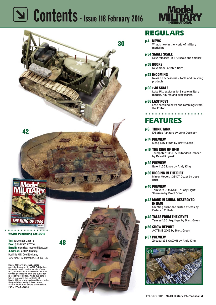 Model Military International Preview Pages