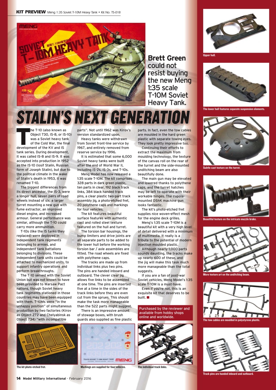 Model Military International Preview Pages