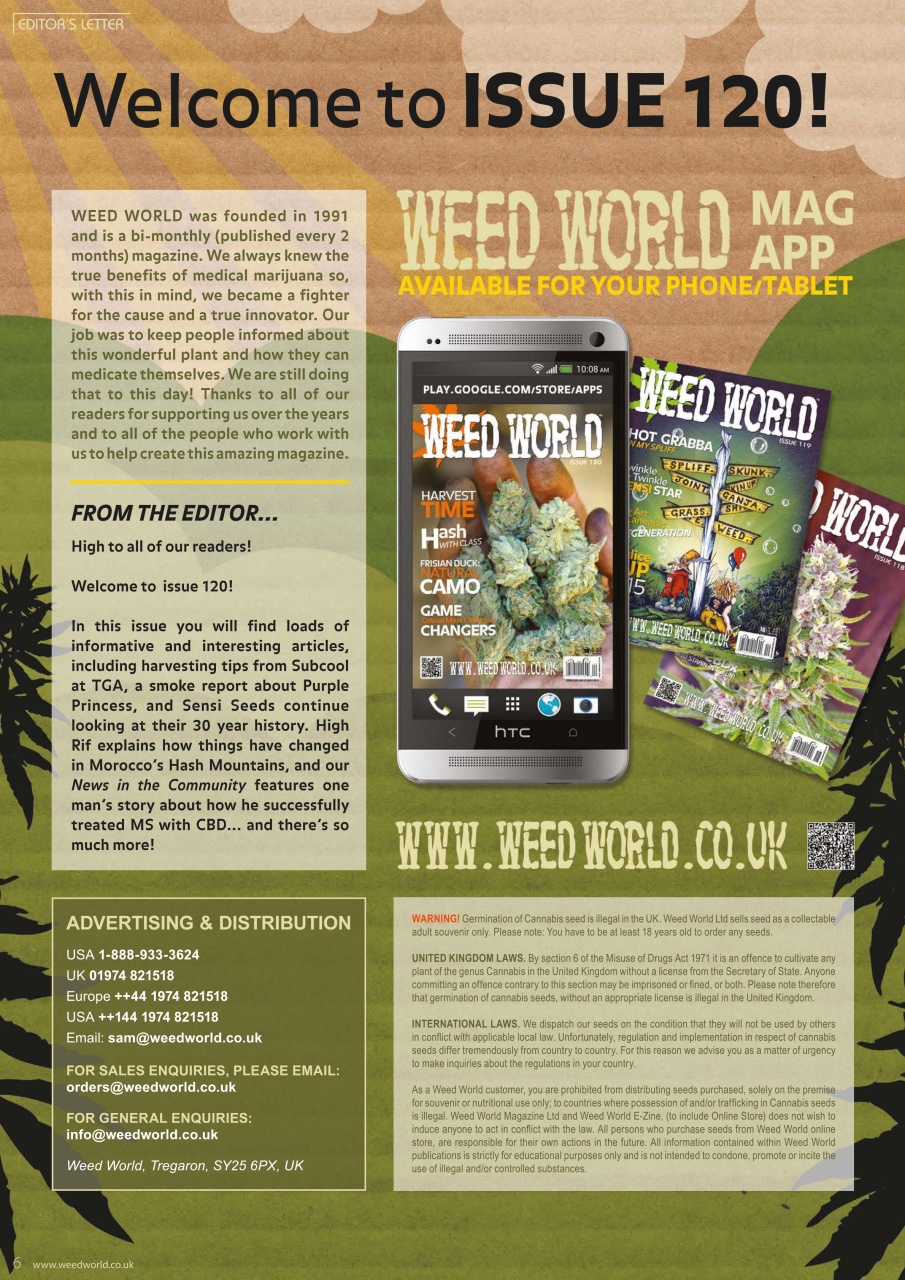 Weed World Preview Pages