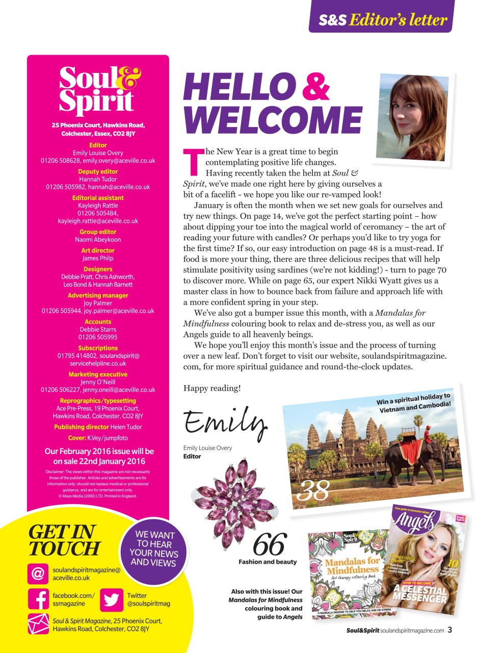 Soul & Spirit Preview Pages