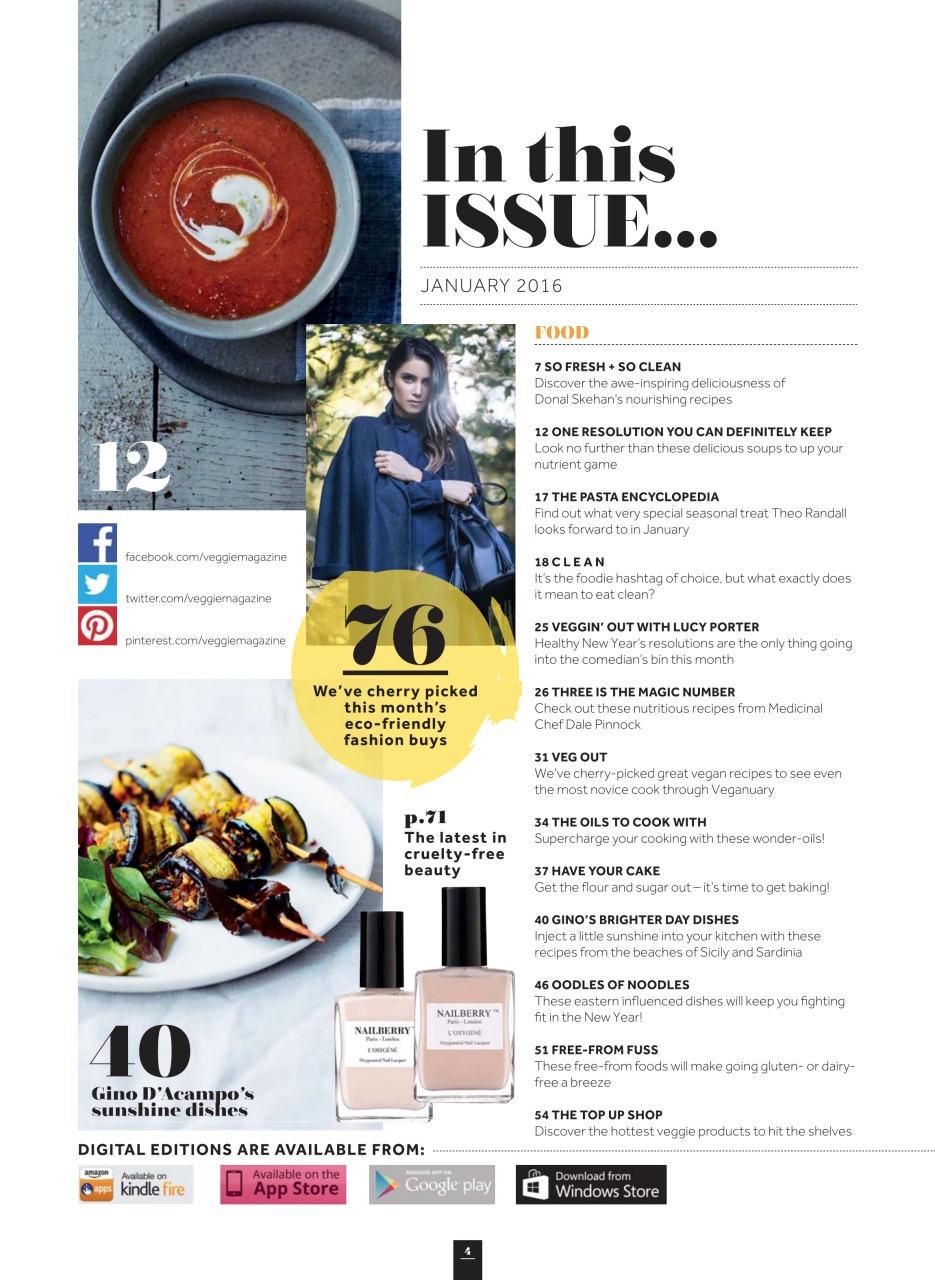 Veggie Magazine Preview Pages