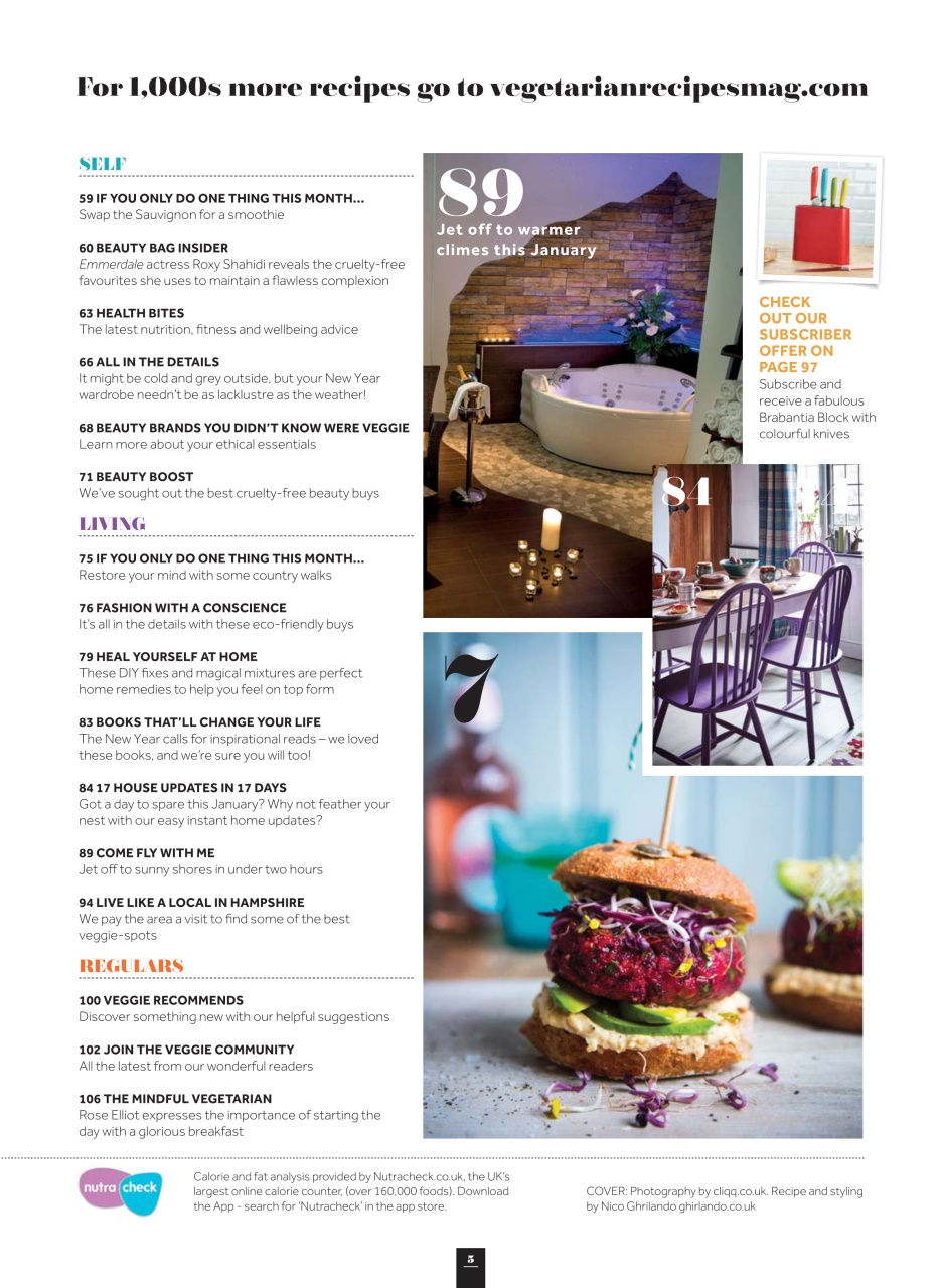 Veggie Magazine Preview Pages