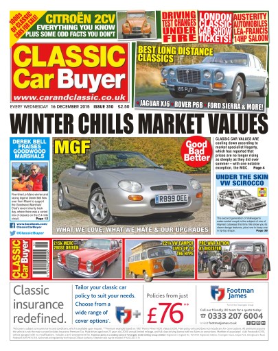 Classic Car Buyer issue 