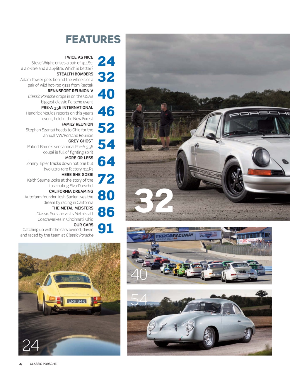 Classic Porsche Preview Pages