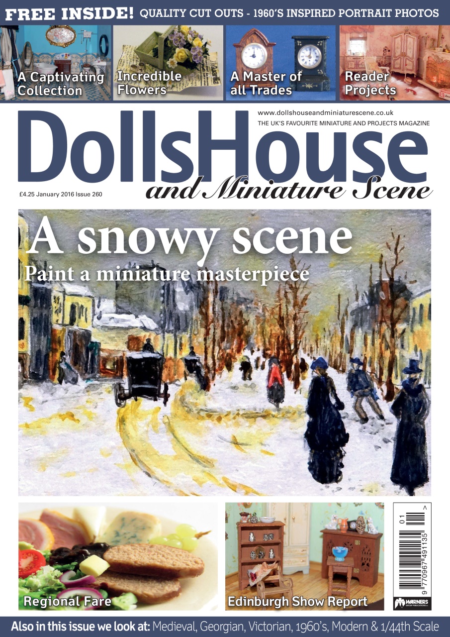 Dolls House and Miniature Scene Preview Pages