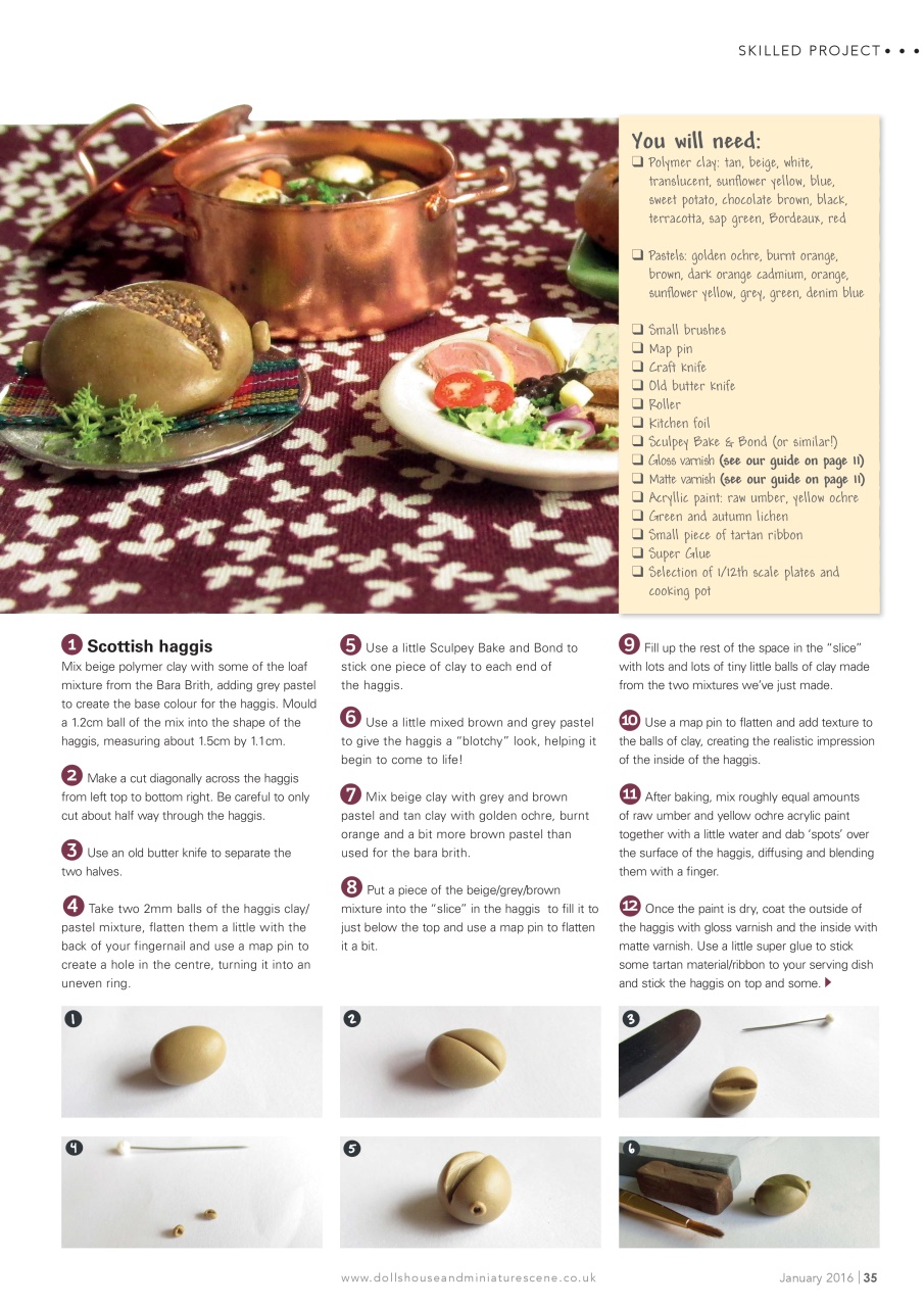 Dolls House and Miniature Scene Preview Pages