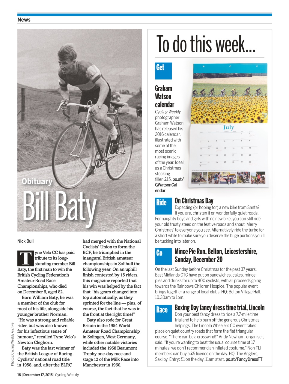 Cycling Weekly Preview Pages