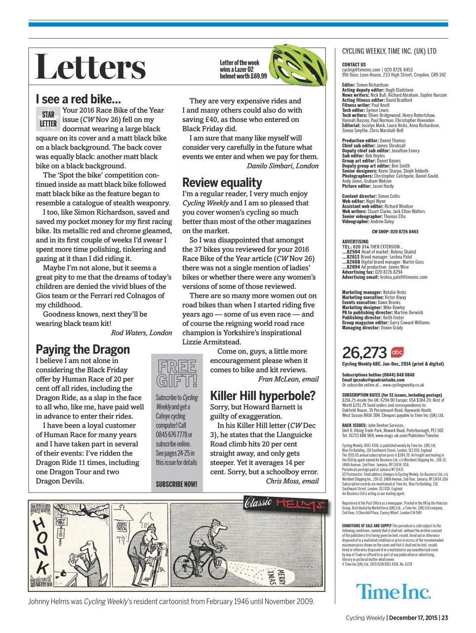 Cycling Weekly Preview Pages